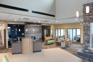 River Valley Bank lobby