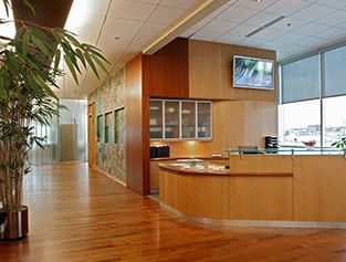 Discovery Springs reception desk