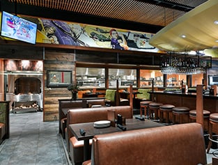 Doolittles Woodfire Grill booths