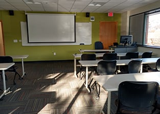 Madison College West Campus classroom