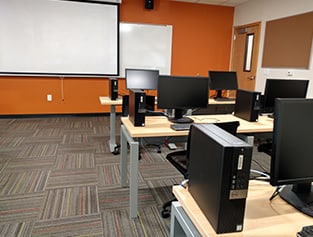 Madison College West Campus classroom
