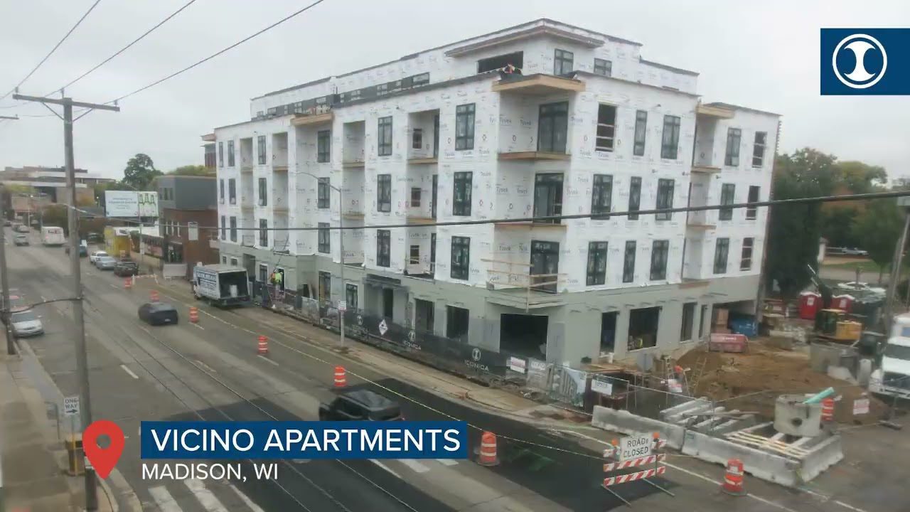 Vicino Apartments construction time-lapse